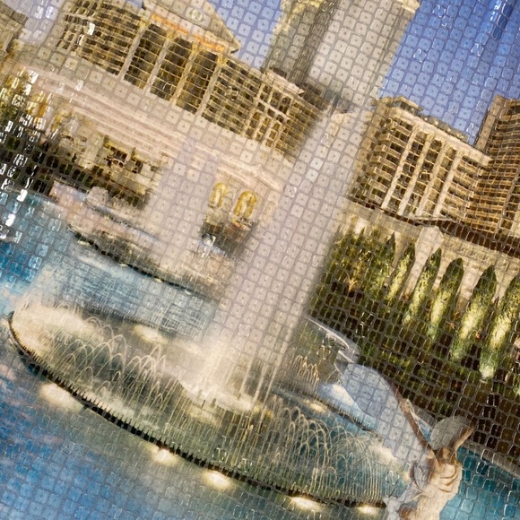 Luxury Caesar’s Palace Sequins Tank Top Shimmering Sparkle Las Vegas Size Large - Picture 9 of 13